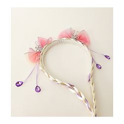 Babyhug Hair Band With Bow Applique Free Size - Pink
