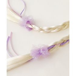 Babyhug Hair Band With Bow Applique Free Size - Pink