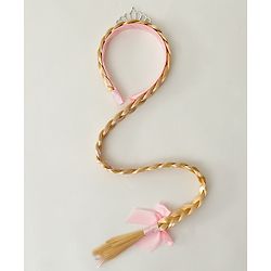 Babyhug Free Size Hair Band Tiara & Bow Applique - Pink