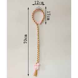 Babyhug Free Size Hair Band Tiara & Bow Applique - Pink