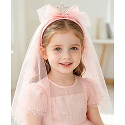 Babyhug Hair Bands Free Size -Pink