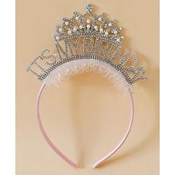 Babyhug Hair Bands With Applique Free Size -Pink