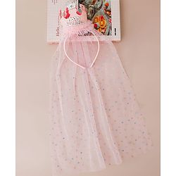 Babyhug Hair Bands With Applique Free Size- Pink