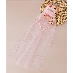 Babyhug Hair Bands With Applique Free Size- Pink