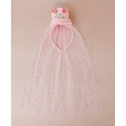Babyhug Hair Bands With Applique Free Size- Pink