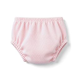 Babyhug Cotton Knit Frocks with Bloomer Half Sleeves Peter Pan Collar Pink  0-3 Months