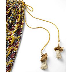 Babyhug Cambric Woven Sleeveless Floral Printed Lehenga Choli Set With Dupatta - Mustard