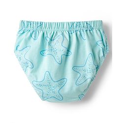 Babyhug 100% Cotton Knit Striped & Sea Life Printed Briefs Pack Of 3 - Multicolor