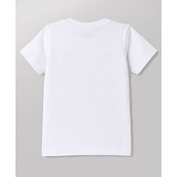 Babyhug 100% Cotton Knit Half Sleeves Striped & Animal Printed T-Shirts Pack Of 3 -Light Green & White