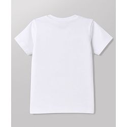 Babyhug 100% Cotton Knit Half Sleeves Striped & Animal Printed T-Shirts Pack Of 3 -Light Green & White