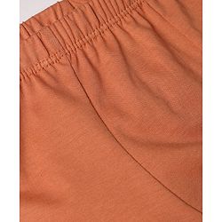 Babyhug 100% Cotton Knit Solid Briefs Pack Of 3 - Navy Blue Olive Green & Rust Orange