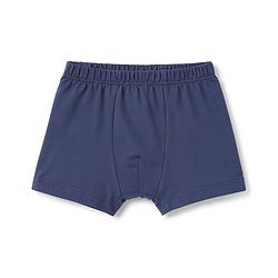 Babyhug 100% Cotton Knit Solid Briefs Pack Of 3 - Navy Blue Olive Green & Rust Orange