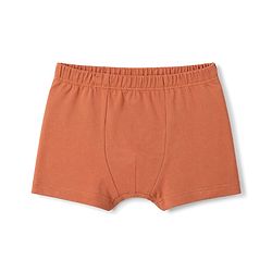 Babyhug 100% Cotton Knit Solid Briefs Pack Of 3 - Navy Blue Olive Green & Rust Orange