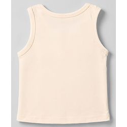 Babyhug 100% Cotton Single Jersey Knit Sleeveless Striped Sandos With Elephant Print Pack of 3 - Cream & Olive
