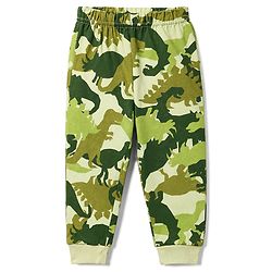 Babyhug 100% Cotton Knit Full Sleeves T-Shirt & Pyjama Co-Ord Night Suit With Dino Print - Green