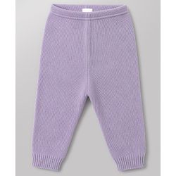 Babyhug Knit Full Raglan Sleeves  Sweater Set with Stripes - White