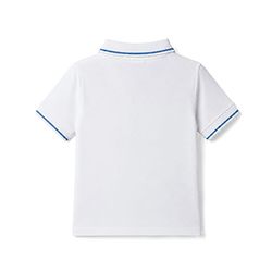 Babyhug Single Jersey Knit Half Sleeves  T-Shirt & Shorts Set with Stripes & Suspender - Blue & White