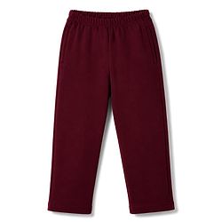 Babyhug Velour Knit Full Length Solid Pant - Black
