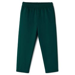 Babyhug Velour Knit Full Length Solid Pant - Black