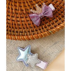 Babyhug Free Size Hair Pins And Clips - Pink