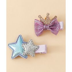 Babyhug Free Size Hair Pins And Clips - Pink