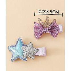 Babyhug Free Size Hair Pins And Clips - Pink