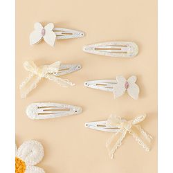 Babyhug Free Size Snap Clips -Purple