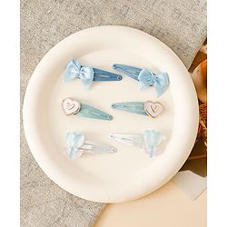 Babyhug Free Size Snap Clips - Blue