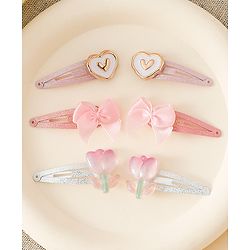 Babyhug Free Size Snap Clips - Blue