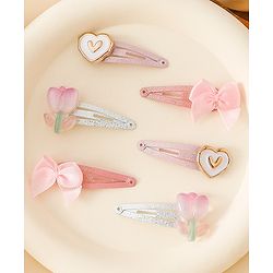 Babyhug Free Size Snap Clips - Blue