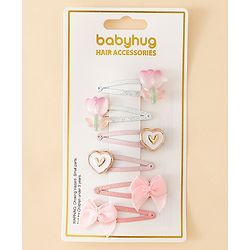 Babyhug Free Size Snap Clips - Blue