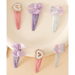 Babyhug Free Size Snap Clips - Blue
