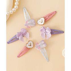 Babyhug Free Size Snap Clips - Blue