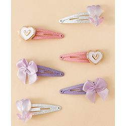 Babyhug Free Size Snap Clips - Blue