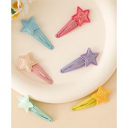 Babyhug Free Size Snap Clips With Applique - Multiclor