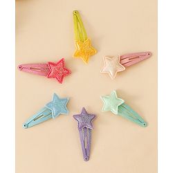 Babyhug Free Size Snap Clips With Applique - Multiclor