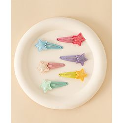Babyhug Free Size Snap Clips With Applique - Multiclor