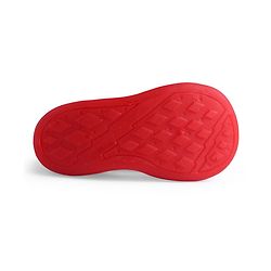 Cute Walk by Babyhug Slip on Sock Shoes with Tiger Print - Red