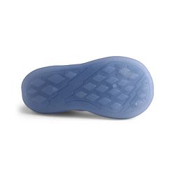 Cute Walk by Babyhug Slip on Sock Shoes with Bear Print - Blue