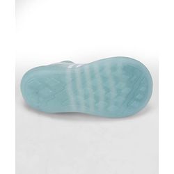 Cute Walk by Babyhug Slip On Closure Sock shoes With Fox Design - Sky Blue & White