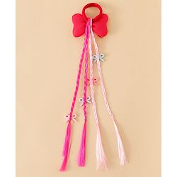 Babyhug Free Size Hair Extensions - Fuchsia
