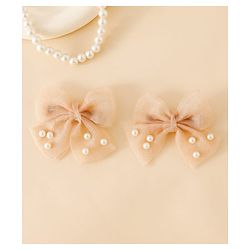 Babyhug Free Size Bow & Butterfly Clips - Pink