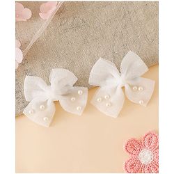 Babyhug Free Size Bow & Butterfly Clips - Pink
