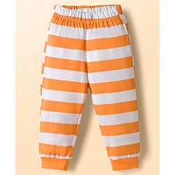 Babyhug Disney Single Jersey Knit Full Sleeves T-Shirt & Pyjama Night Suit with Winnie & Friends Graphics Pack of 2 - Multicolour