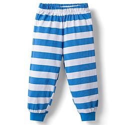 Babyhug Disney Single Jersey Knit Full Sleeves T-Shirt & Pajama Night Suit Winnie & Friends Graphics Pack of 2 - Navy