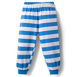 Babyhug Disney Single Jersey Knit Full Sleeves T-Shirt & Pajama Night Suit Winnie & Friends Graphics Pack of 2 - Navy