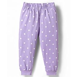 Babyhug Disney 100% Cotton Knit Full Sleeves T-Shirt & Pyjama Night Suit With Minnie Mouse Graphics - Multicolor