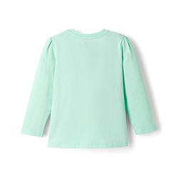 Babyhug Disney 100% Cotton Knit Full Sleeves T-Shirt & Pyjama Night Suit - Light Blue