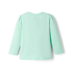 Babyhug Disney 100% Cotton Knit Full Sleeves T-Shirt & Pyjama Night Suit - Light Blue