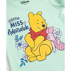 Babyhug Disney 100% Cotton Knit Full Sleeves T-Shirt & Pyjama Night Suit - Light Blue
